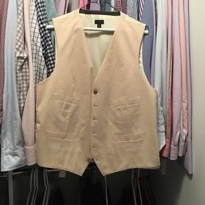 J.Crew cotton suit vest