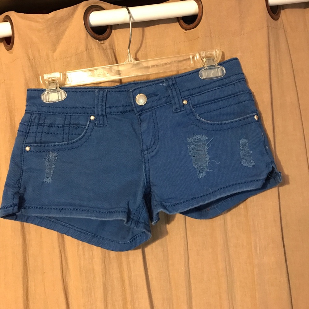 Almost famous royal blue shorts