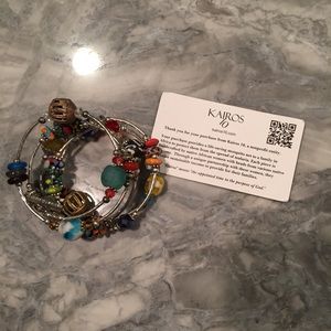 Chunky Beaded Stretch Bracelet