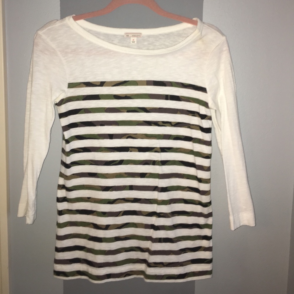Camo striped shirt
