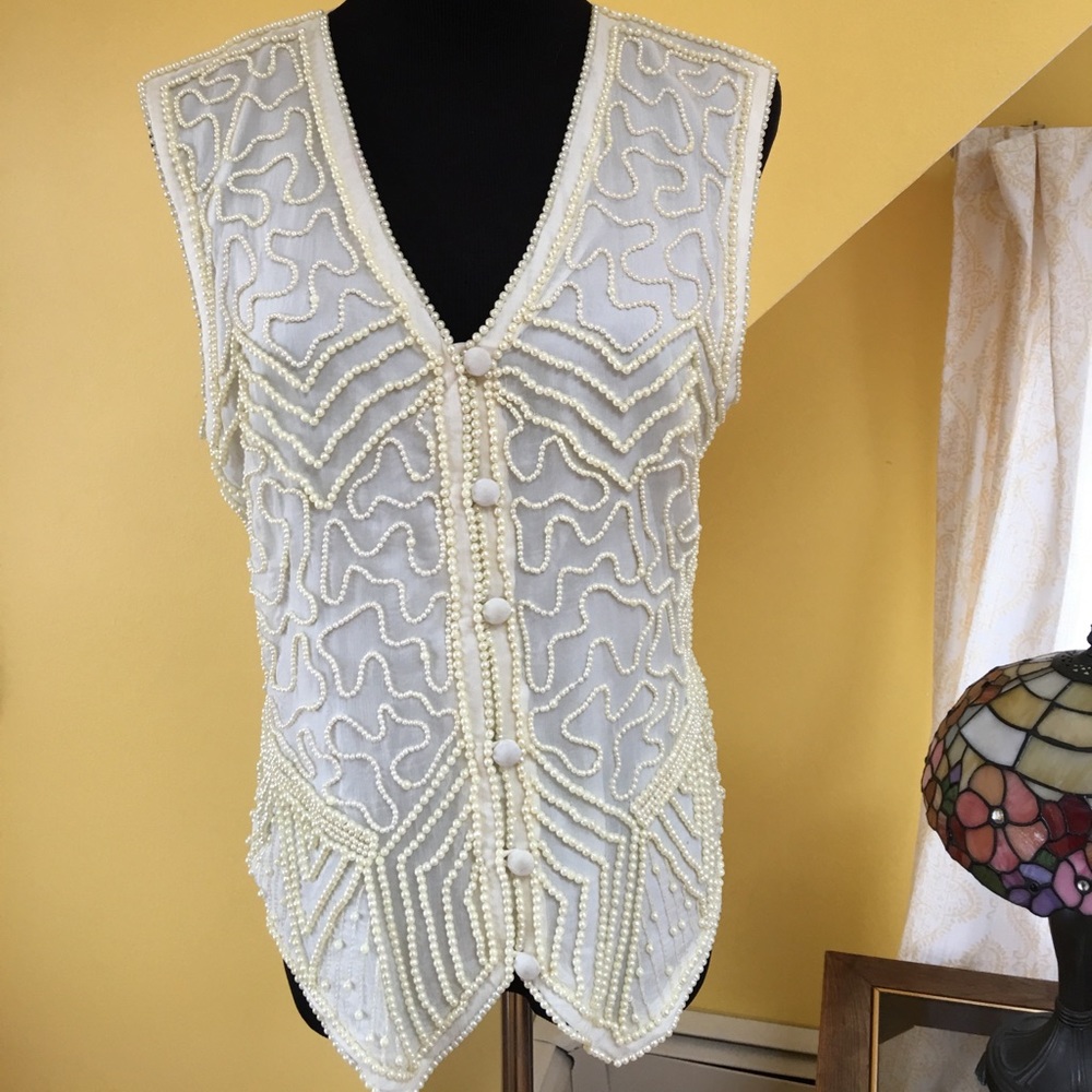 Other Destination silk vest