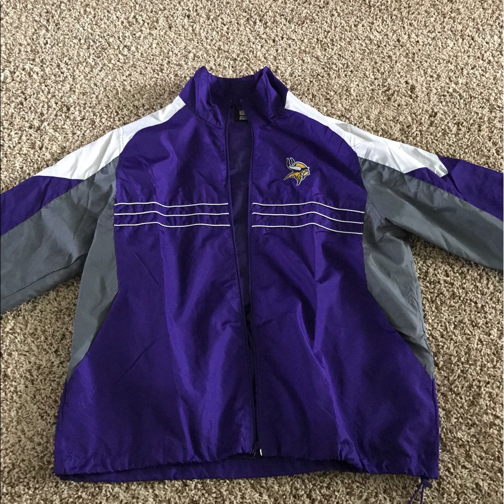 Vintage Vikings Wind Breaker