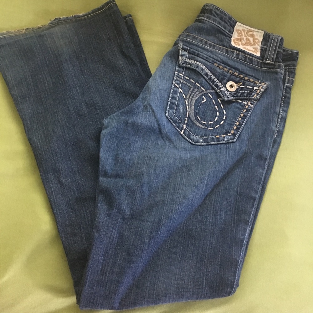 Show-Stopping Big Star Jeans Maddie Mid Rise 30R