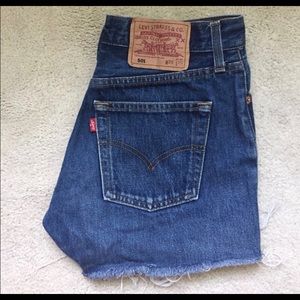 Levi's 501 Cutoff Shorts so Cute!!!!