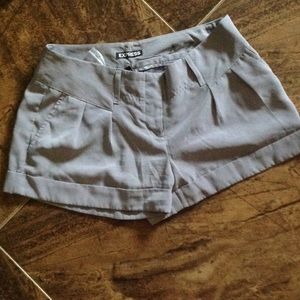 Express short , light grey color $14.
