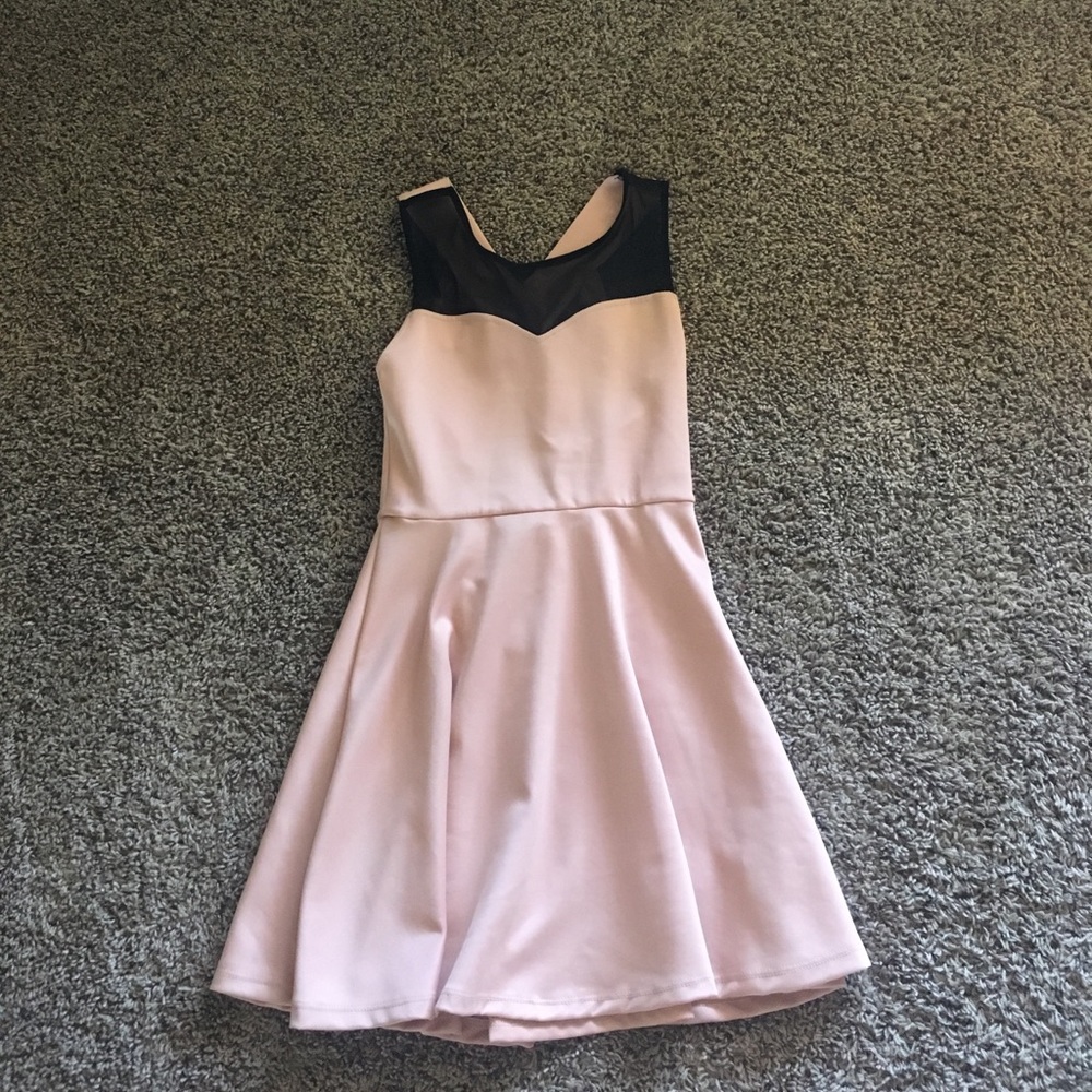 Light pink homecoming dress