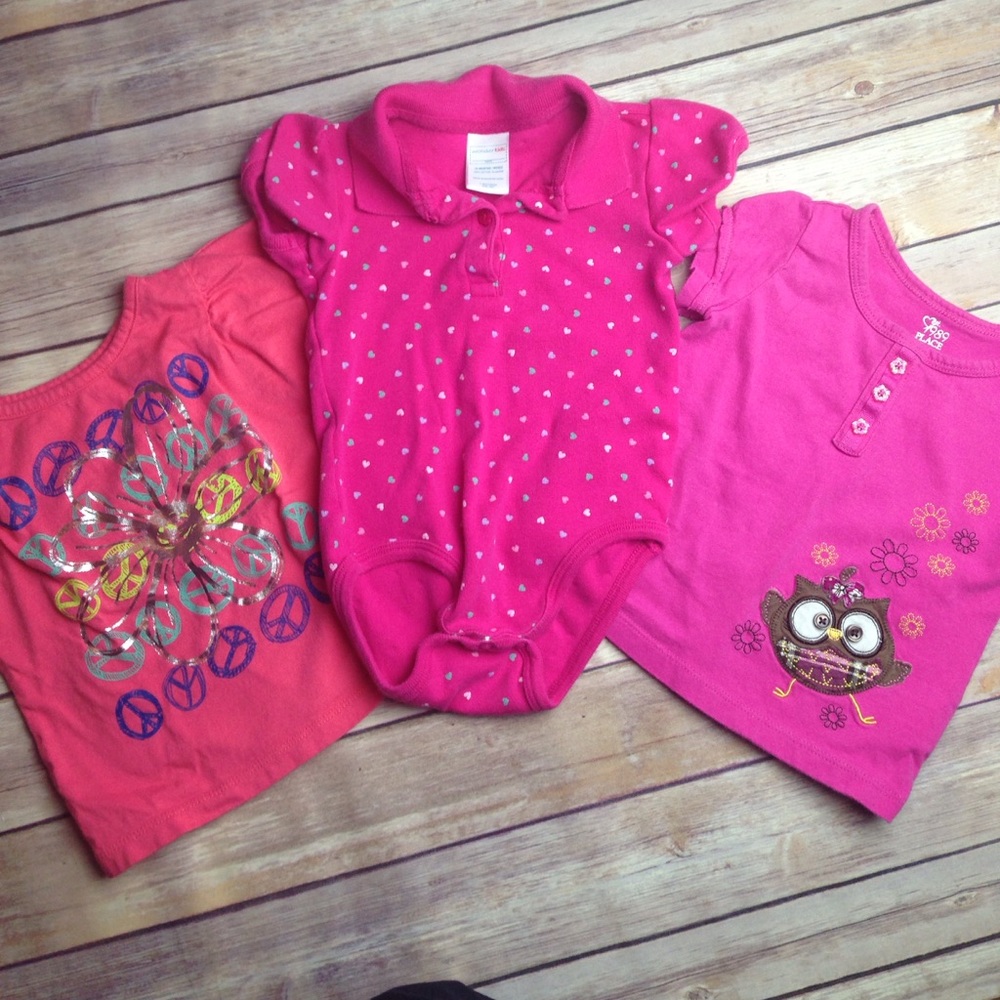 3 shirt lot.