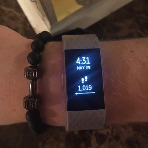 "Fit Life", Natural Beaded Bracelet