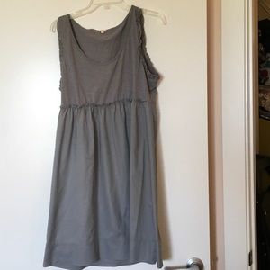 Blue Grey J. Crew Light Cotton Dress Size XL