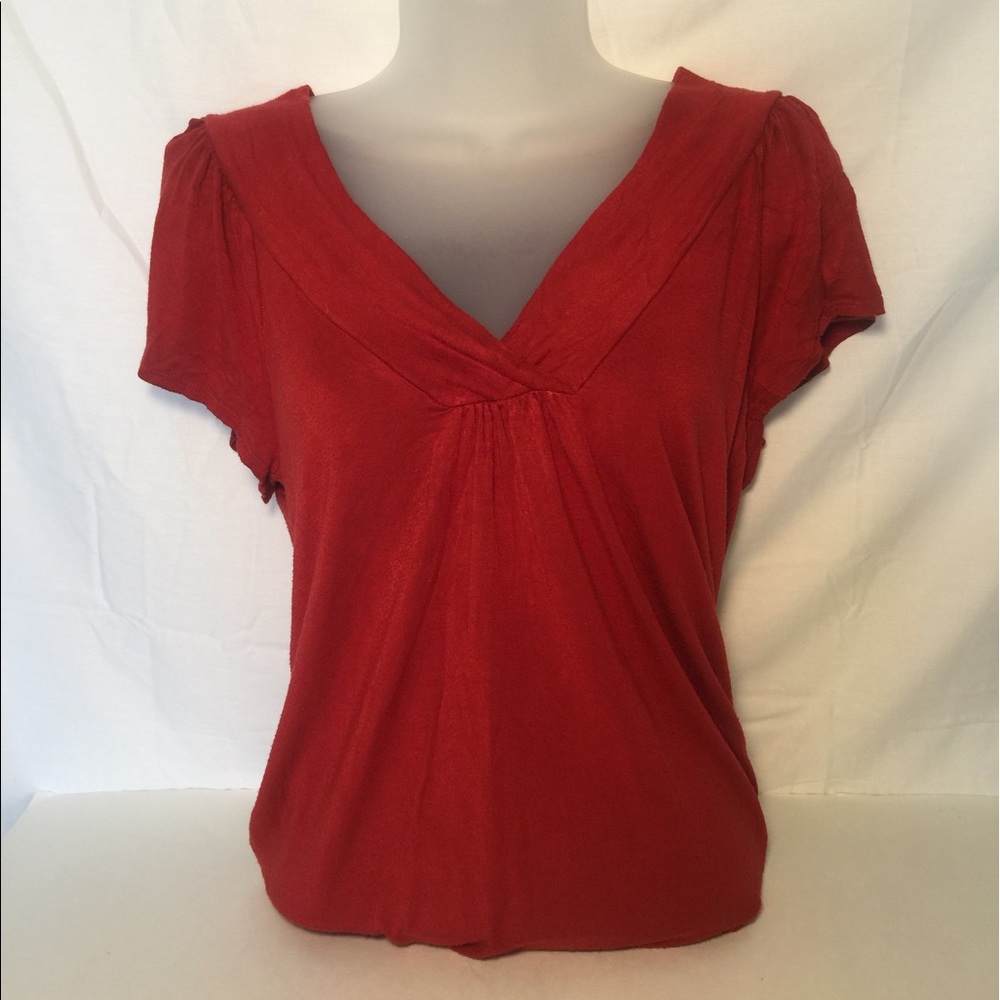 Banana Republic Women's Blouse Red Size Small