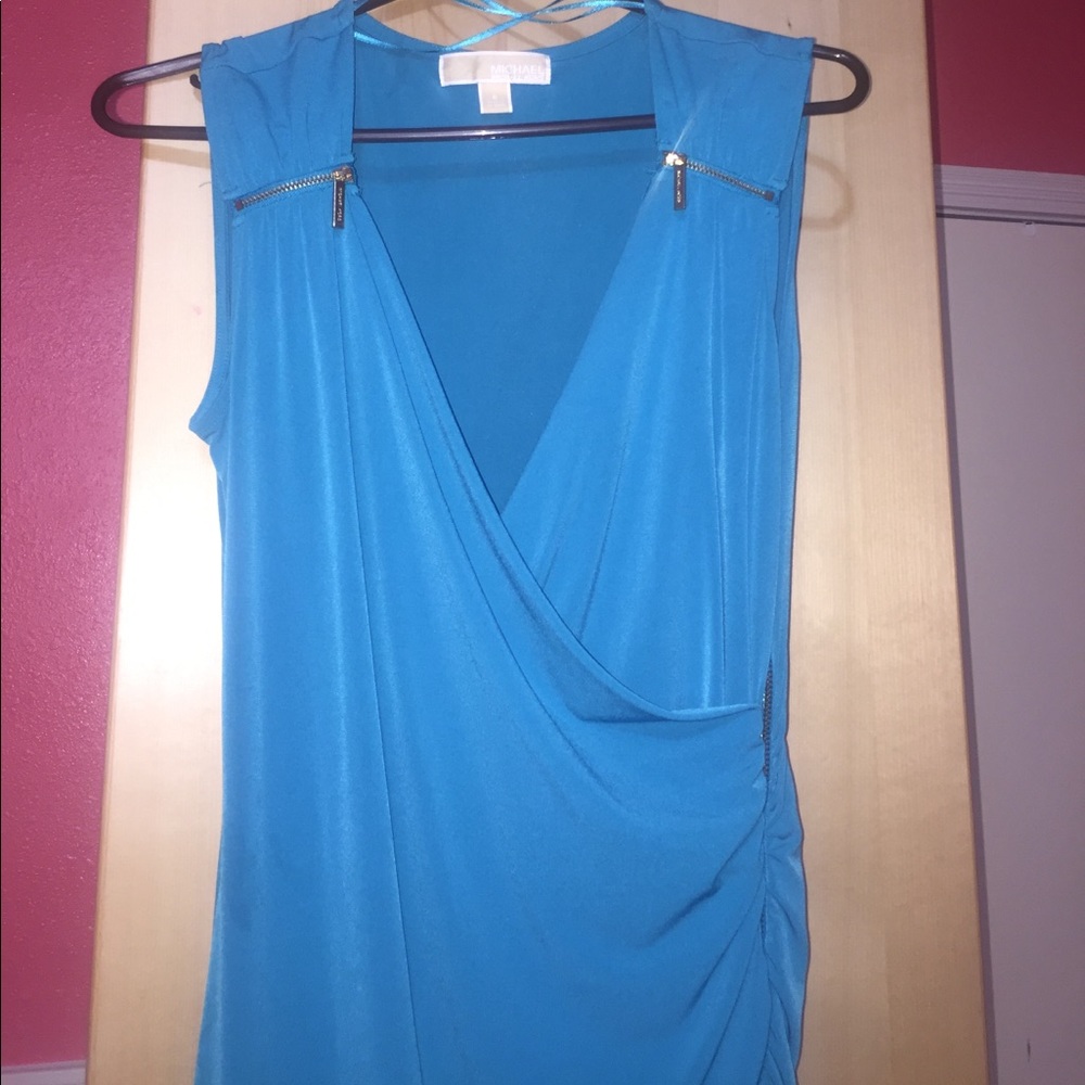 Teal dress