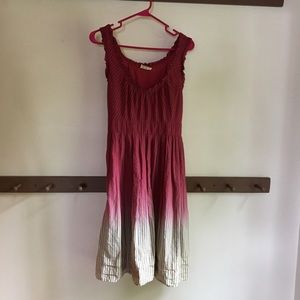 Converse cotton ombré and stripe summer dress