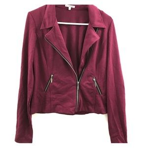Charlotte Russe maroon blazer