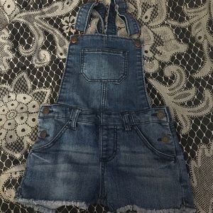 Girls Cherokee overalls