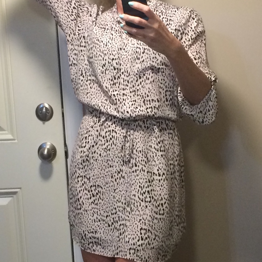 Rebecca Taylor silk shirt dress SZ 6 NWOT