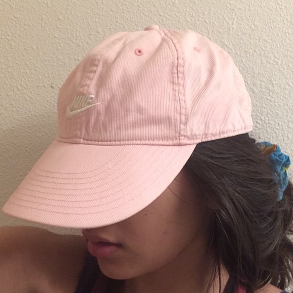 Pink Nike hat