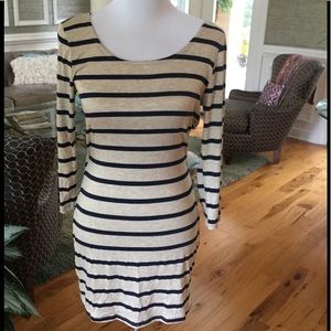 Body Central Dresses - ‼️NWT Navy Striped Mini Dress Body Central Dresses - ‼️NWT Navy Striped Mini Dress