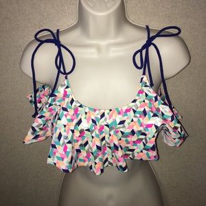 PINK  xs swim top