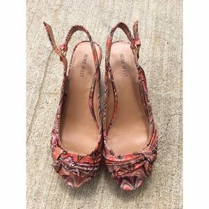 *CLOSET CLOSING* NINE WEST wedges