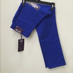 Petite Amanda Saphire Blue Classic Fit inseam 28"