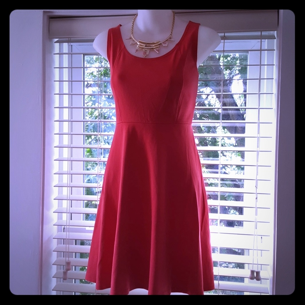 Darker orange dress