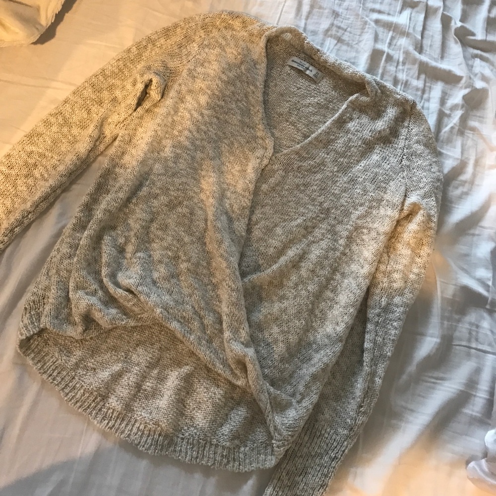 Abercrombie & Fitch summer sweater XS oatmeal
