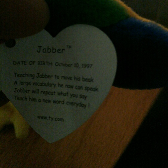 Rare Jabber Ty Beanie - Picture 6 of 6