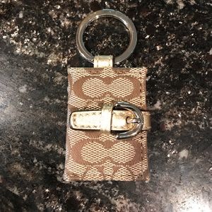 Coach keychain.