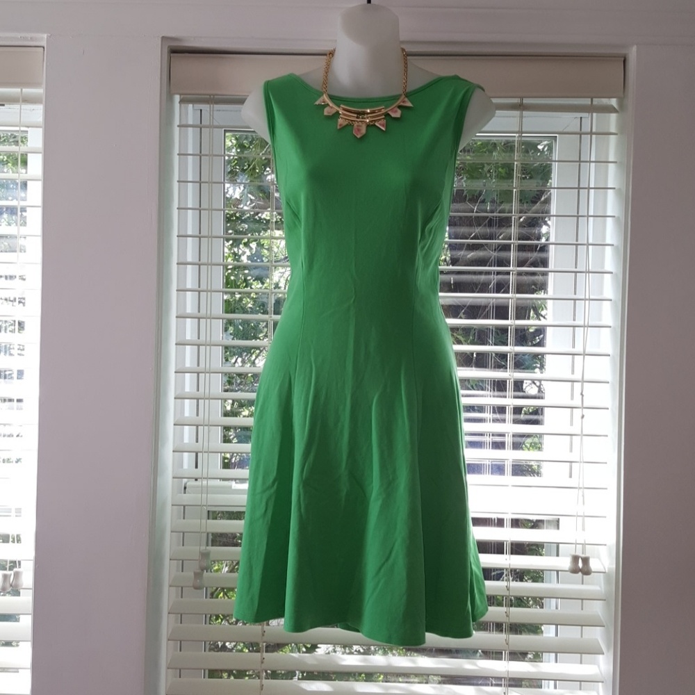 Green dress