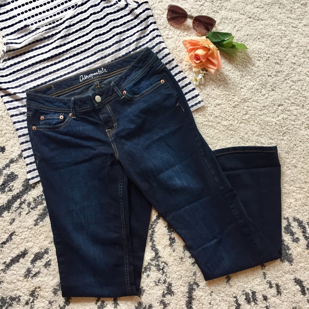 Dark Aeropostale Bootcut Jeans