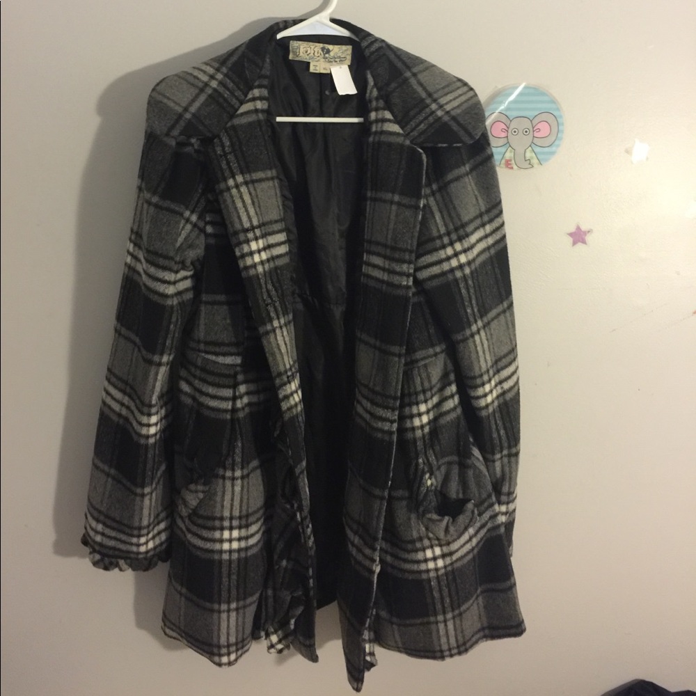 Flannel coat