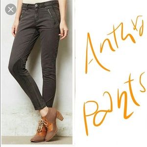 Anthropologie Pilcro & the letterpress navy pants