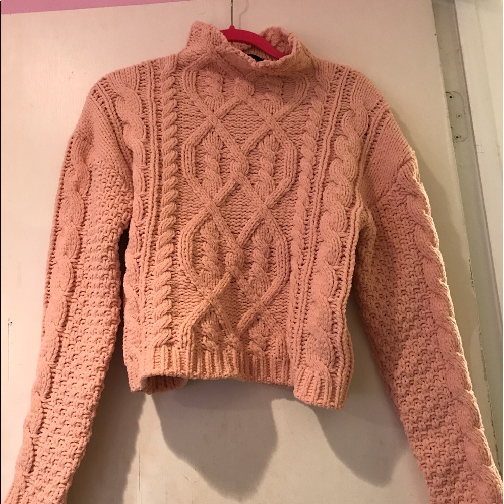 Pink sweater