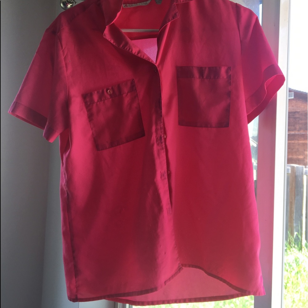 Pink Button Shirt