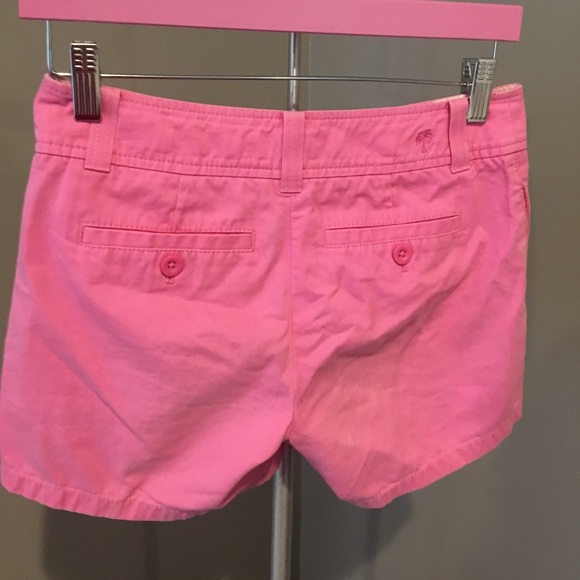 Lilly Pulitzer pink Palm Beach shorts 0 - Picture 2 of 4