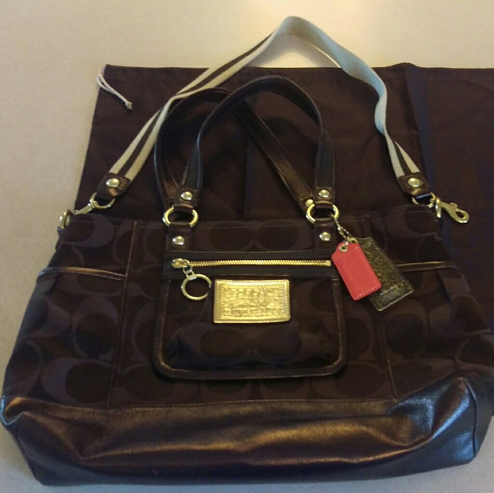 Coach Poppy tote bag