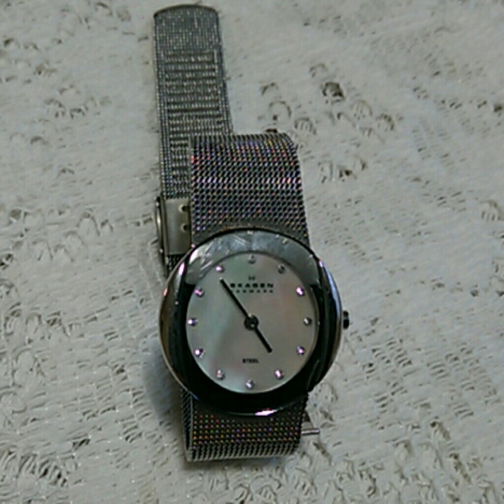 Skagen Denmark C58955XMP Slim Stainless Watch