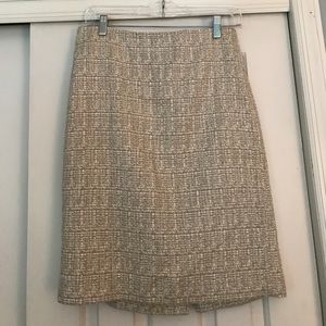 Talbots tweed pencil skirt