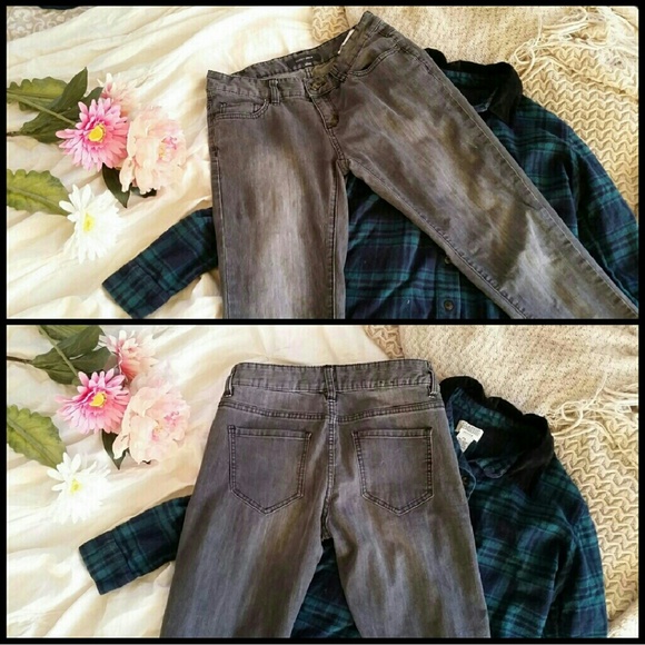 Bossini Denim - Dark Grey Skinny Jeans Bossini Denim - Dark Grey Skinny Jeans