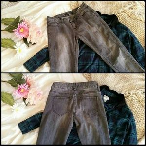 Bossini Jeans - Dark Grey Skinny Jeans Bossini Jeans - Dark Grey Skinny Jeans