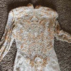 Vintage Neiman Marcus Pearl Beaded Dress