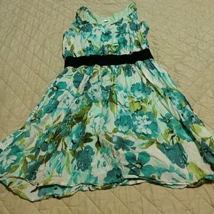 Floral print dress