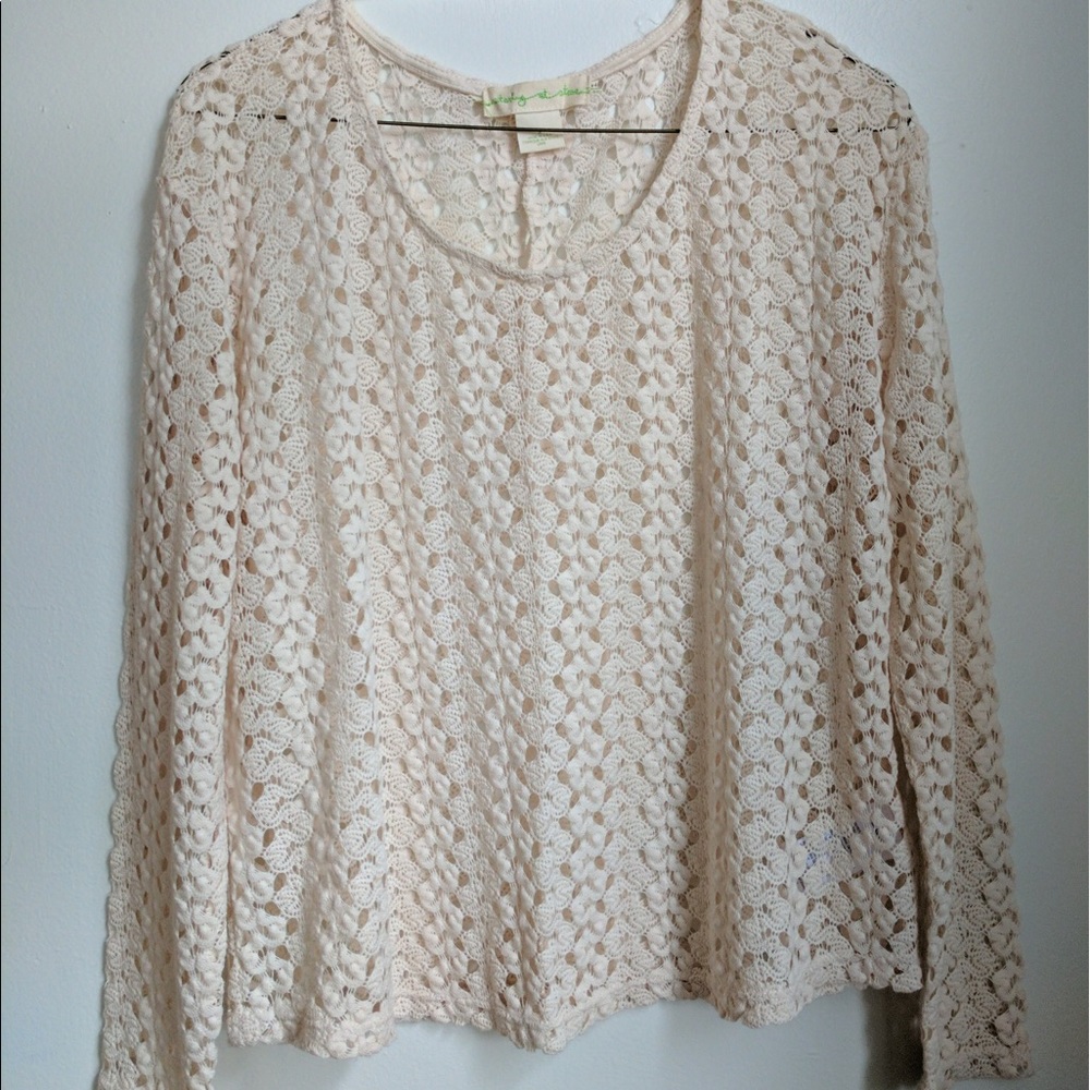 Urban Outfitters Crochet Pullover