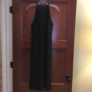 Jones NY Black Beaded Gown