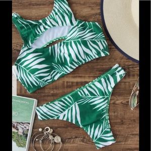 Tropical bikini set