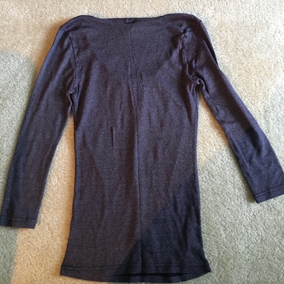 Michael Stars OS purple top - Picture 3 of 4