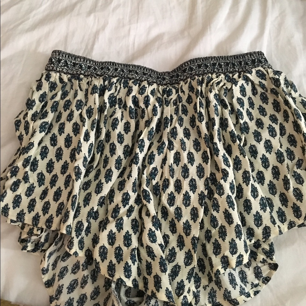 Blue shorts