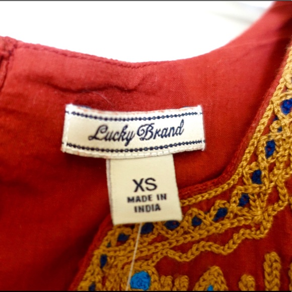 NEW Lucky Brand Tunic Dress - Picture 6 of 7