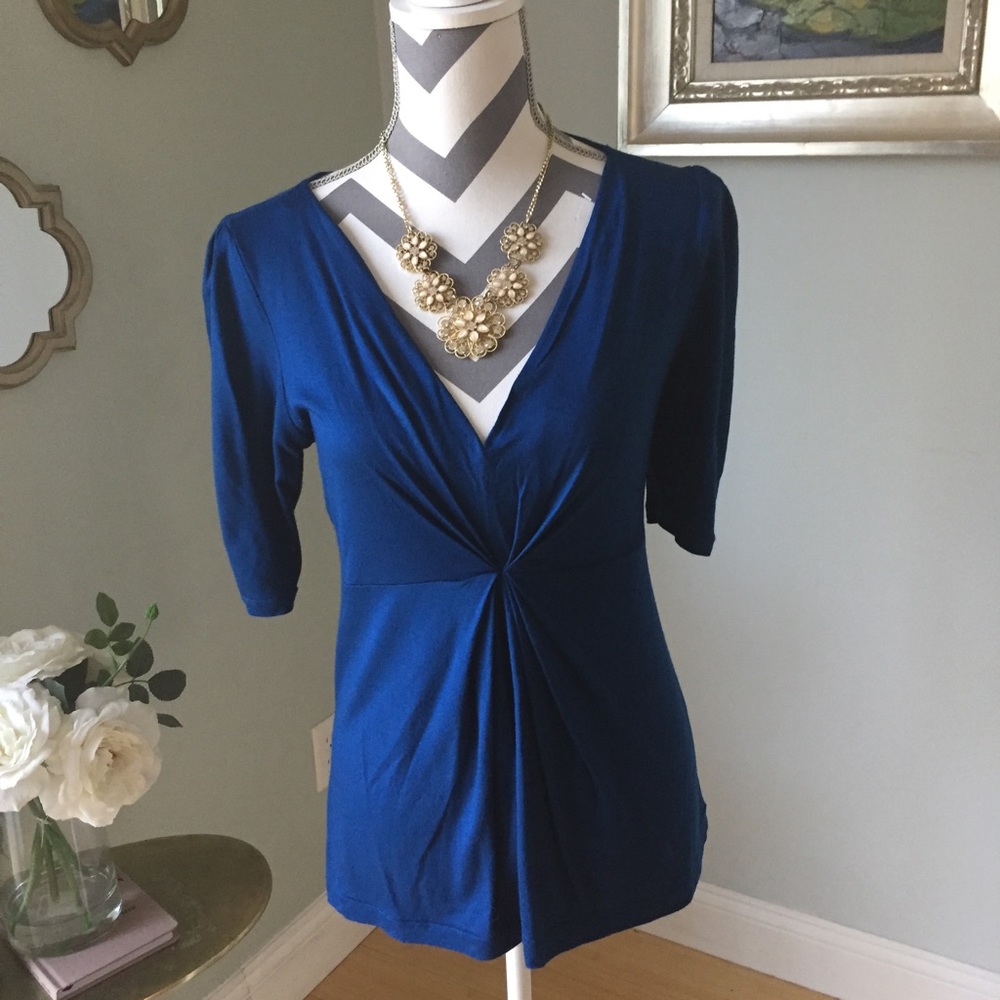Banana Republic Royal Blue top