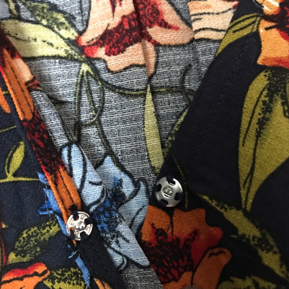SOLD Staccato Black Floral Romper - Picture 3 of 6